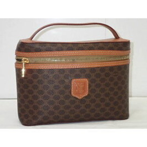 Celine Macadam Vanity Bag Shoulder Bag - Picture 1 of 5